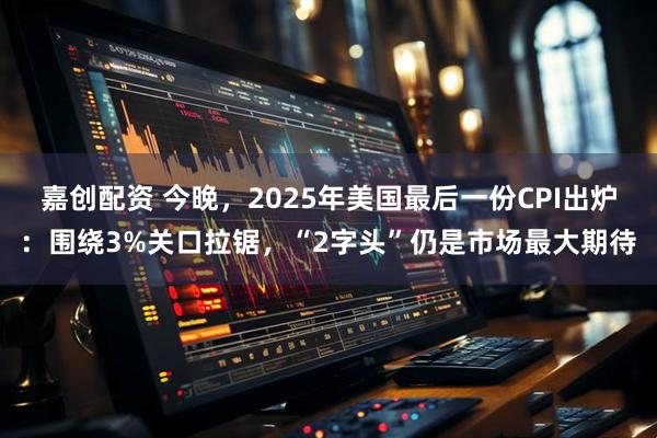 嘉创配资 今晚，2025年美国最后一份CPI出炉：围绕3%关口拉锯，“2字头”仍是市场最大期待